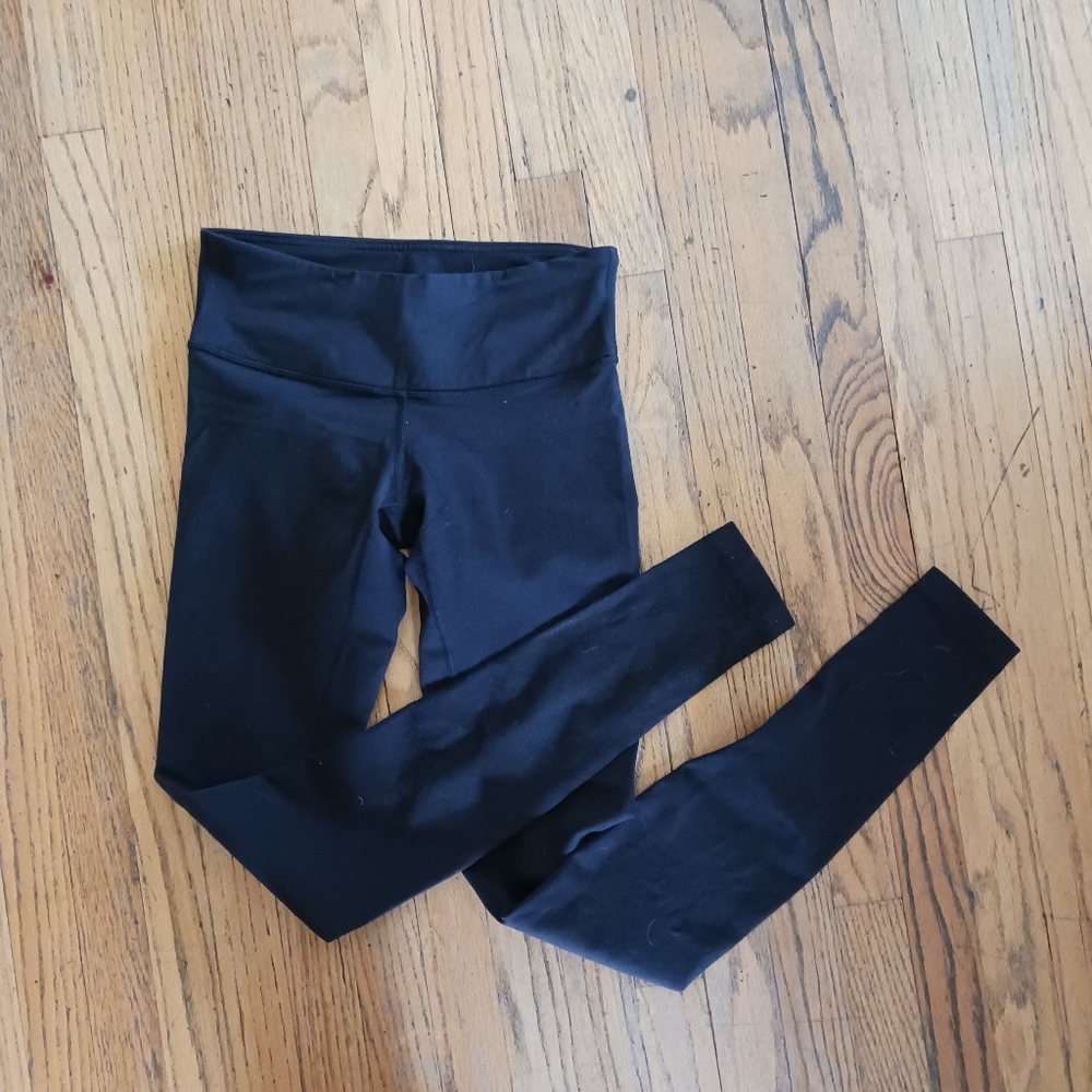Lululemon Low Waist Black Leggings